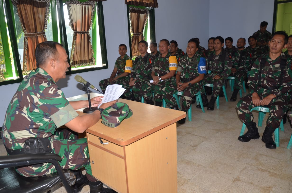 Korem 073/Makutarama Laksanakan Latnis Intel Untuk Pertajam Tugas Pokok Intelijen